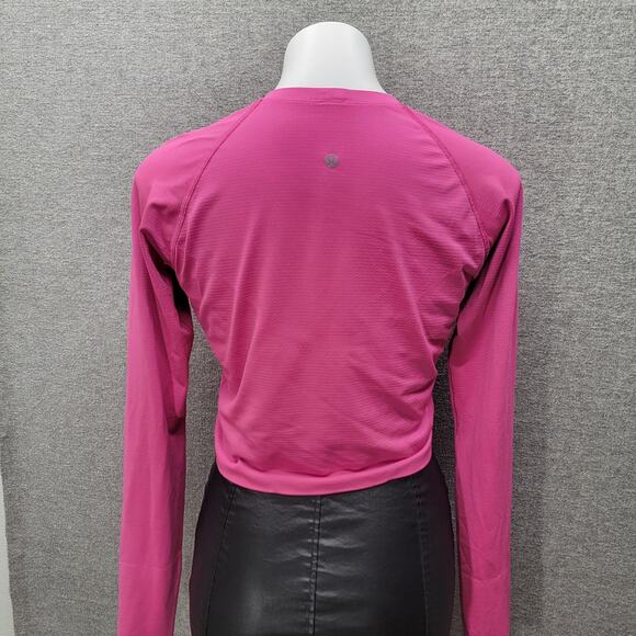 LULULEMON SWIFTLY TECH CROPPED TOP, SIZE 10 - Picture 2 of 8